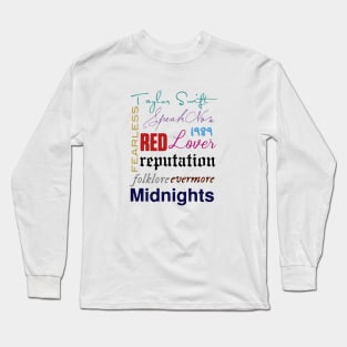 taylor's version Long Sleeve T-Shirt